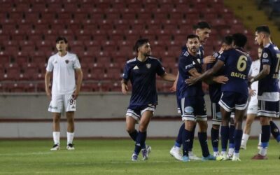 Erzurumspor, Hatay deplasmanında 3 golle 3 puanı aldı