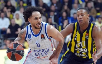EuroLeague'de Anadolu Efes ile Fenerbahçe Beko karşı karşıya gelecek