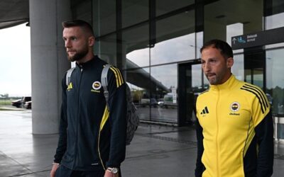 Fenerbahçe Zagreb'e geldi