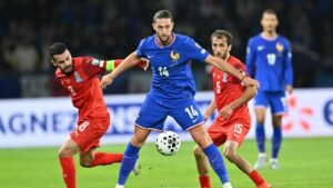 Fransa, Azerbaycan'ı 3 golle mağlup etti