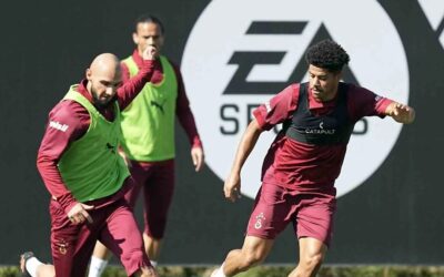 Galatasaray Başakşehir maçının hazırlıklarına devam ediyor!