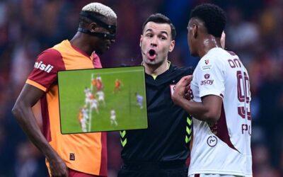 Galatasaray ofsayta takıldı! İşte iptal edilen gol…