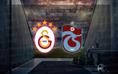 Galatasaray-Trabzonspor derbisi | CANLI (Trendyol Süper Lig)