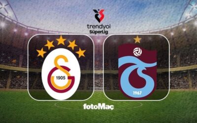 Galatasaray – Trabzonspor derbisi kadroları belli oldu! Galatasaray Trabzonspor derbisi canlı yayın bilgileri!
