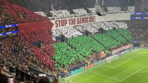 Galatasaray tribünleri Filistin'i unutmadı! "Soykırımı durdurun"