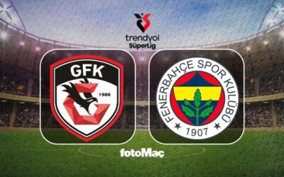 Gaziantep FK-Fenerbahçe maçı CANLI (Trendyol Süper Lig)