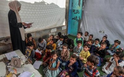 Gazze'de iki yıl aradan sonra ders zili çaldı: Tüm zorluklara rağmen öğrenmeye devam edeceğiz