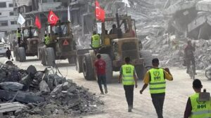 Gazze'ye Türk imzası… İsrail basınını korkutan görüntü