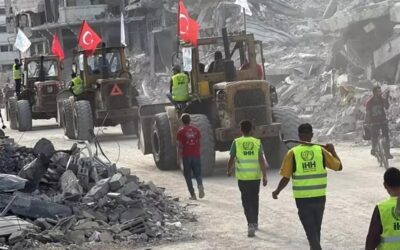 Gazze'ye Türk imzası… İsrail basınını korkutan görüntü