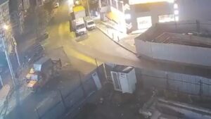 Gebze'deki binanın çökme anı kamerada