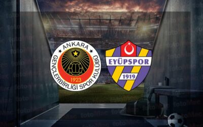Gençlerbirliği-Eyüpspor | CANLI