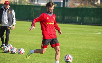 Göztepe rakibi Kocaelispor'a hazırlanıyor