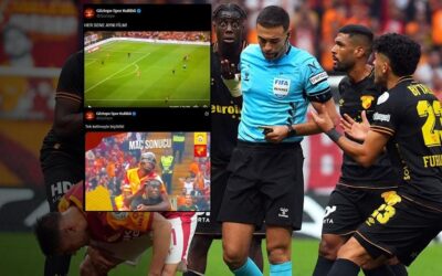 Göztepe'den maç sonu tepki! Peş peşe paylaşımlar