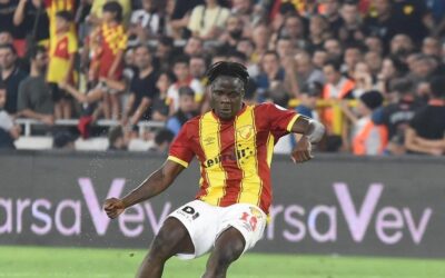 Göztepe'nin orta saha oyuncusu Junior Olaitan değeri artıyor!