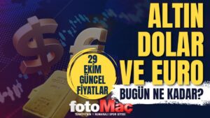 Gram, çeyrek, yarım ve tam altın ne kadar 2025? | 29 Ekim CANLI ALTIN FİYATLARI
