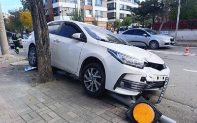 İki otomobilin çarpıştığı kazada 7 kişi yaralandı