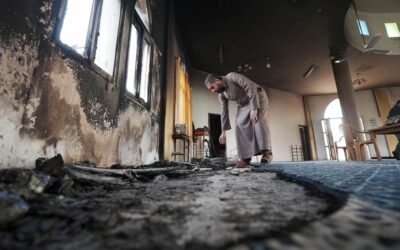 İşgalciler camiyi kundaklamıştı… Birleşmiş Milletler'den İsrail'e kınama