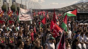 Gazze için hayatı durdurdular! Roma'dan Milano'ya tarihi grev