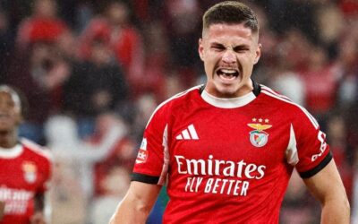 Jose Mourinho'lu Benfica'dan ligde 5 gollü galibiyet