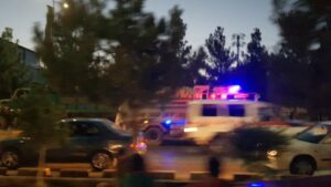 Kabil'de şiddetli bir patlama sesi duyuldu