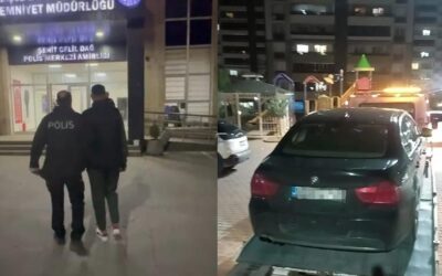 Kahramanmaraş'ta drift atan sürücüye 91 bin 554 lira para cezası