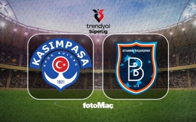 Kasımpaşa-RAMS Başakşehir maçı CANLI | Trendyol Süper Lig CANLI MAÇ