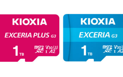 KIOXIA'dan aksiyon kameraları ve akıllı telefonlar için yüksek kapasiteli yeni hafıza kartları
