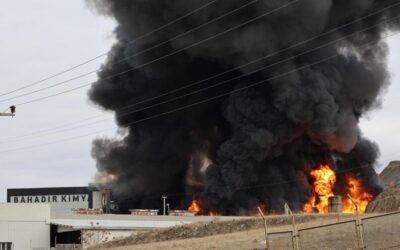 Kırıkkale'de fabrika yangını: Ekipler müdahale ediyor