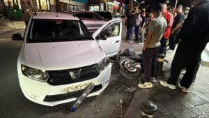 Kocaeli'de otomobil ve motosiklet kazası: 2 yaralı