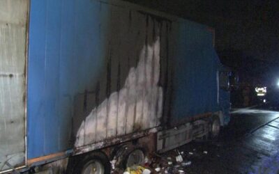 Kuzey Marmara Otoyolu'nda kamyon yangını