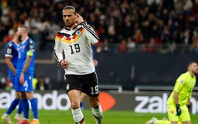 Leroy Sane'li Almanya evinde Slovakya'yı farklı geçti!