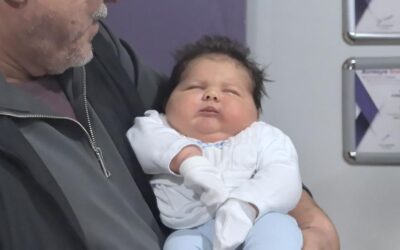Literatüre girecek! Tam 6 kilo 150 gram doğdu