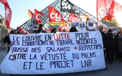 Louvre Müzesi personeli kötü çalışma şartları yüzünden grevde