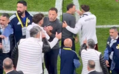 Maç sonu tansiyon yükseldi! Domenico Tedesco ve Beşiktaş teknik heyeti tartıştı