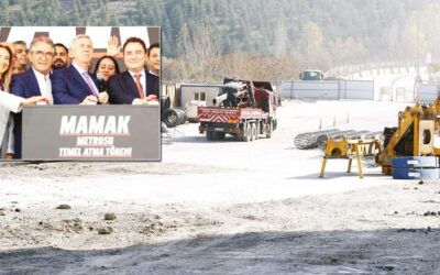 Mamak Metro hattı 5.5 aydır yerinde sayıyor… Tören var, temel yok!