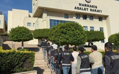 Marmaris'te FETÖ operasyonu: 11 kişi tutuklandı