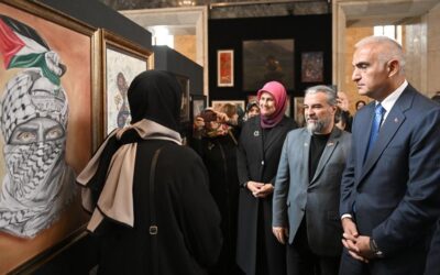 Meclis'te Gazze sergisi açıldı