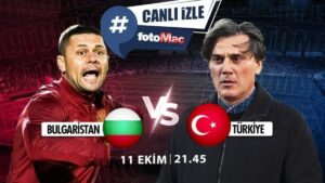 MİLLİ MAÇ CANLI İZLE 🔴 Bulgaristan – Türkiye maçı TV8 yayın bilgisi!