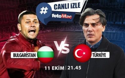 MİLLİ MAÇ CANLI İZLE 🔴 Bulgaristan – Türkiye maçı TV8 yayın bilgisi!