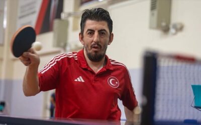 Milli para masa tenisçi Abdullah Öztürk  Avrupa Şampiyonası'nda üç altın madalyanın peşinde!