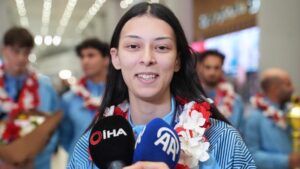 Milli sporcu Elif Sude Akgül, dünya ikincisi!