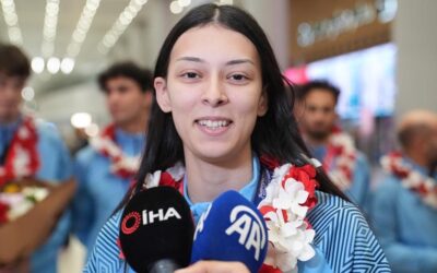 Milli sporcu Elif Sude Akgül, dünya ikincisi!
