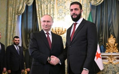 Moskova'da kritik görüşme! Şara, Putin ile bir araya geldi