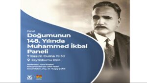 Muhammed İkbal, doğumunun 148. yılında Zeytinburnu Kültür Sanat'ta anılacak