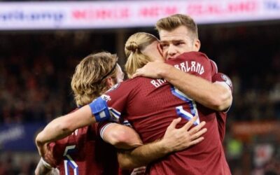 Norveç Sörloth ve Haaland'la Estonya'yı dağıttı!