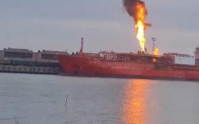 Odessa'da Türkiye'ye ait LNG tankerine saldırı