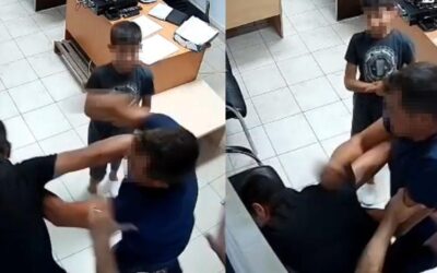 Oğluyla beraber karakola gitmişti… Boşanma aşamasındaki kocaya, kayınçosundan dayak