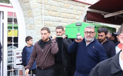 Orkun Kökçü'nün vefat eden babaannesi son yolculuğuna uğurlandı