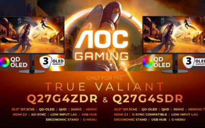 Oyun monitörlerinde yeni aşama: AGON by AOC, 360 Hz QD-OLED monitörlerini satışa sunuyor