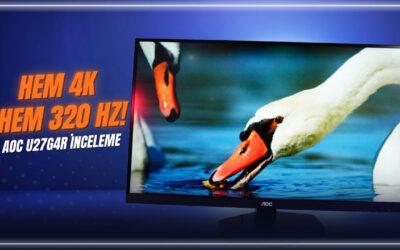 Oyuncular için en iyi hibrit monitör mü? | AOC U27G4R İnceleme